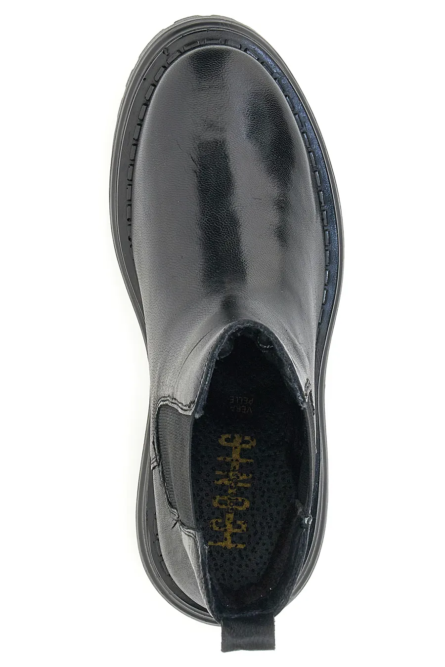 Stivaletti Chelsea Boots Cafe' Cost 4501 Vera Pelle