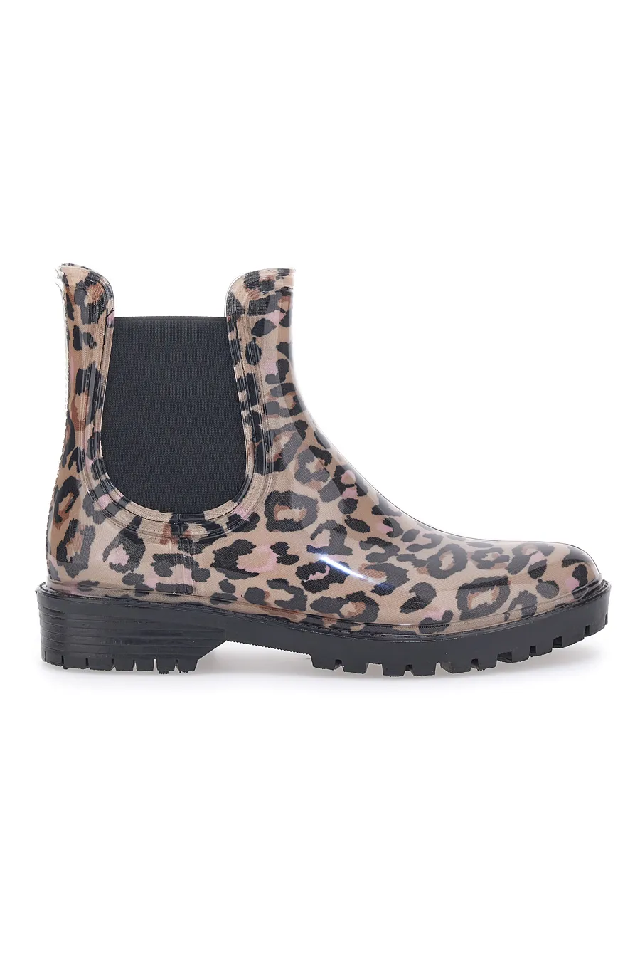Stivaletti Chelsea da Pioggia Marroni Animalier 2T2L 550