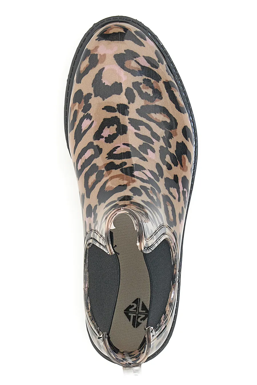 Stivaletti Chelsea da Pioggia Marroni Animalier 2T2L 550