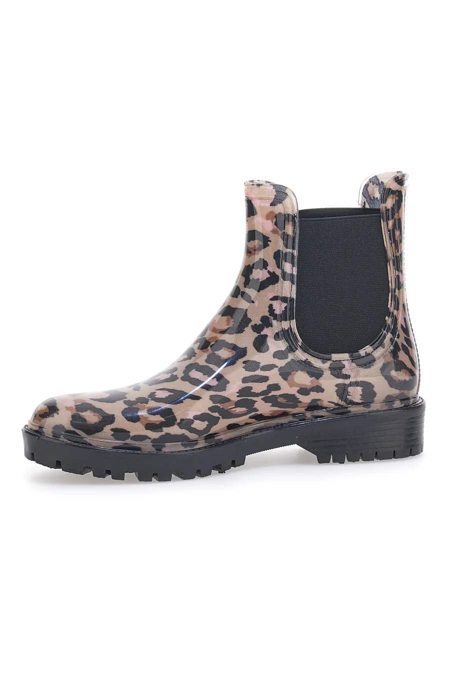 Stivaletti Chelsea da Pioggia Marroni Animalier 2T2L 550