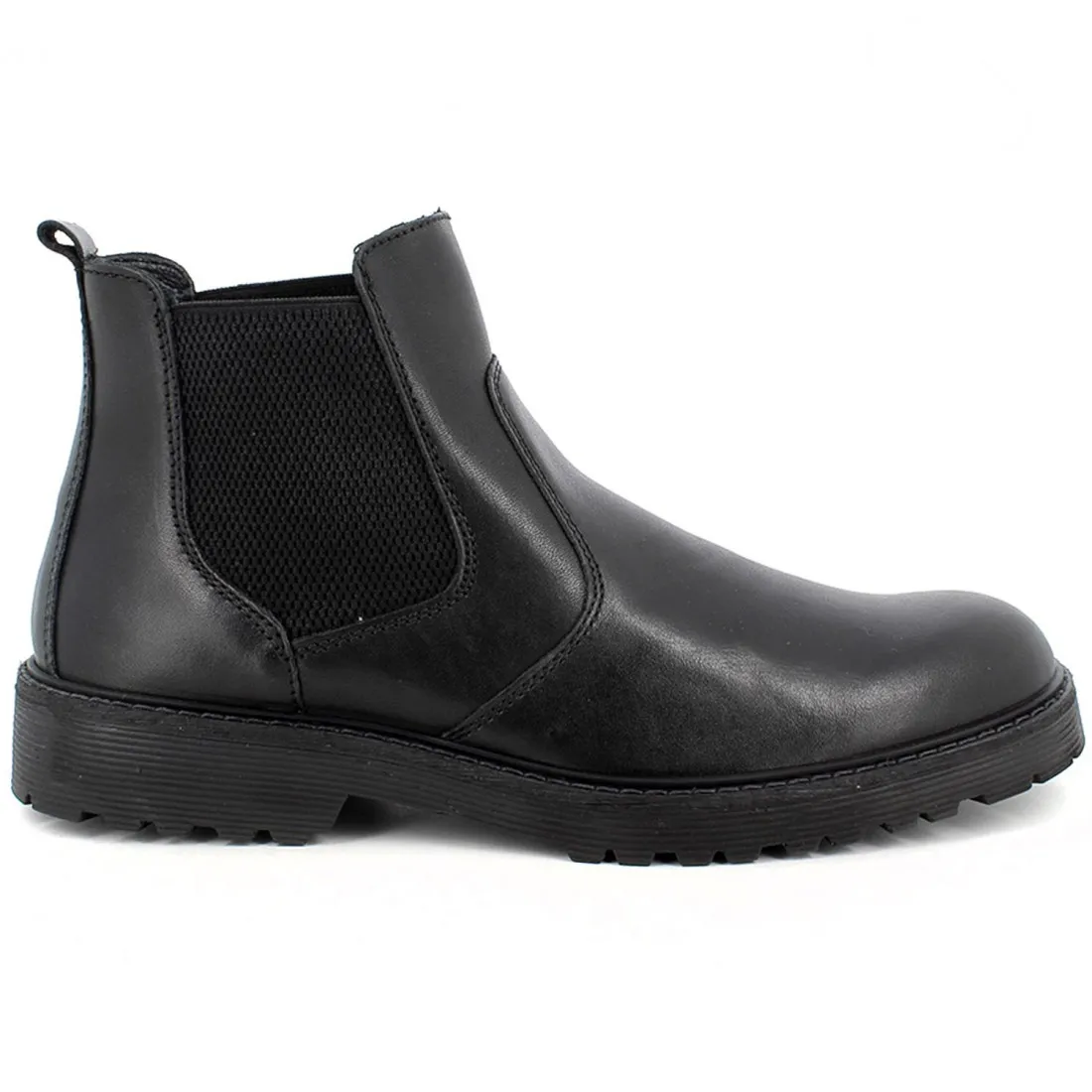 Stivaletti Chelsea Igi&Co neri in pelle