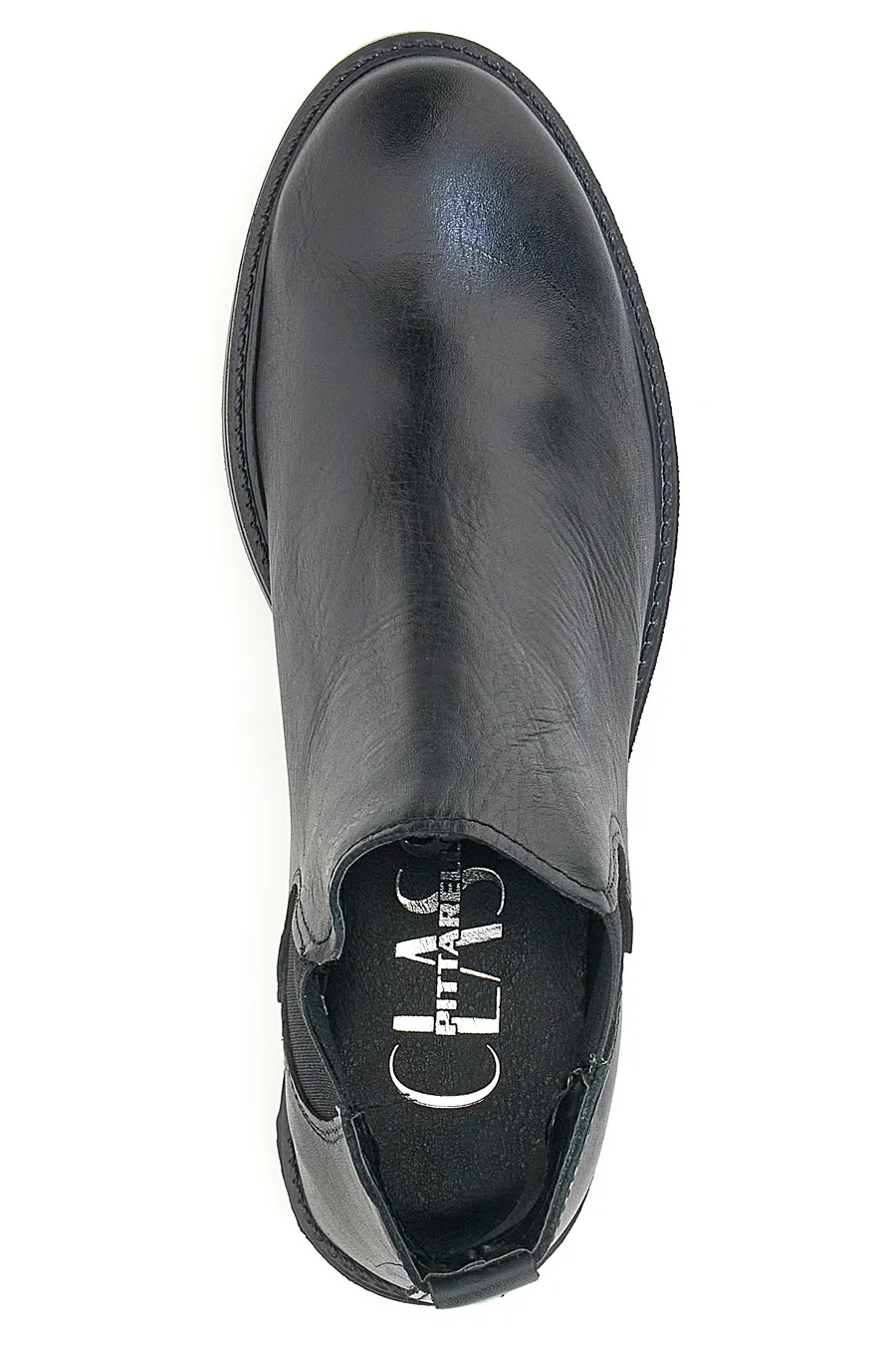 Stivaletti Chelsea in Pelle Pittarello Class 79 Neri