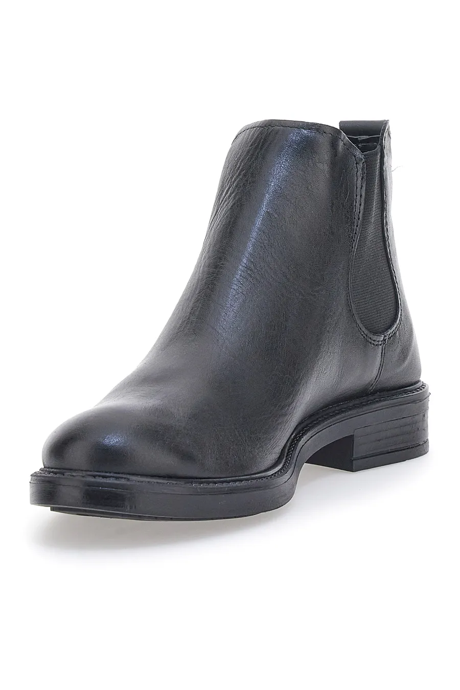 Stivaletti Chelsea in Pelle Pittarello Class 79 Neri