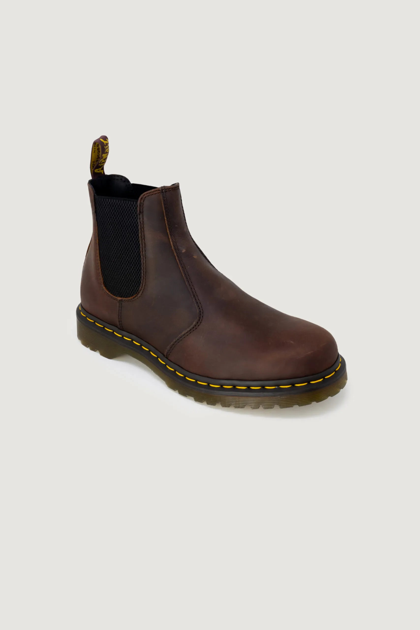 Stivaletti Dr. Martens CHELSEA 2976 IN PELLE Marrone