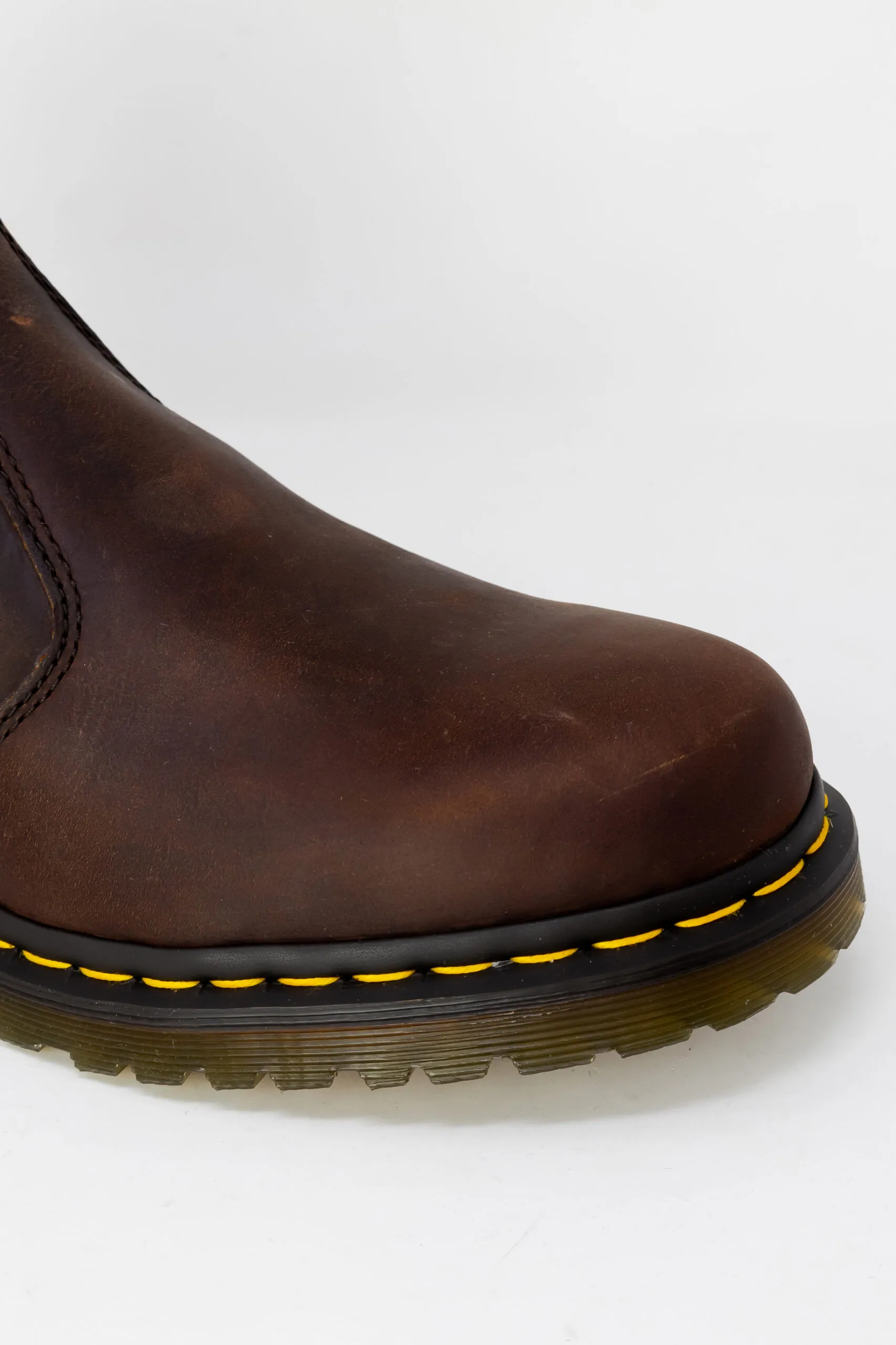 Stivaletti Dr. Martens CHELSEA 2976 IN PELLE Marrone
