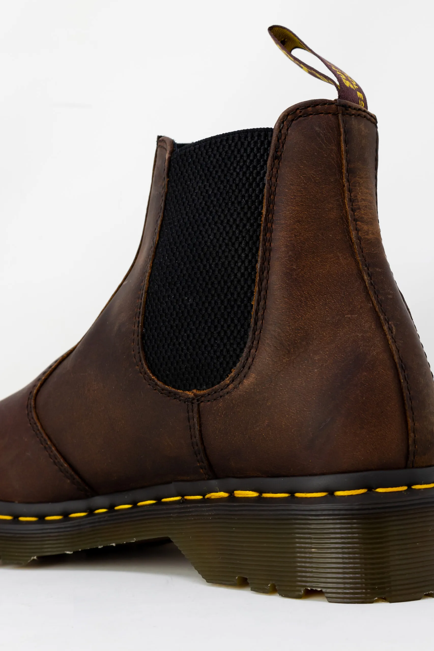 Stivaletti Dr. Martens CHELSEA 2976 IN PELLE Marrone