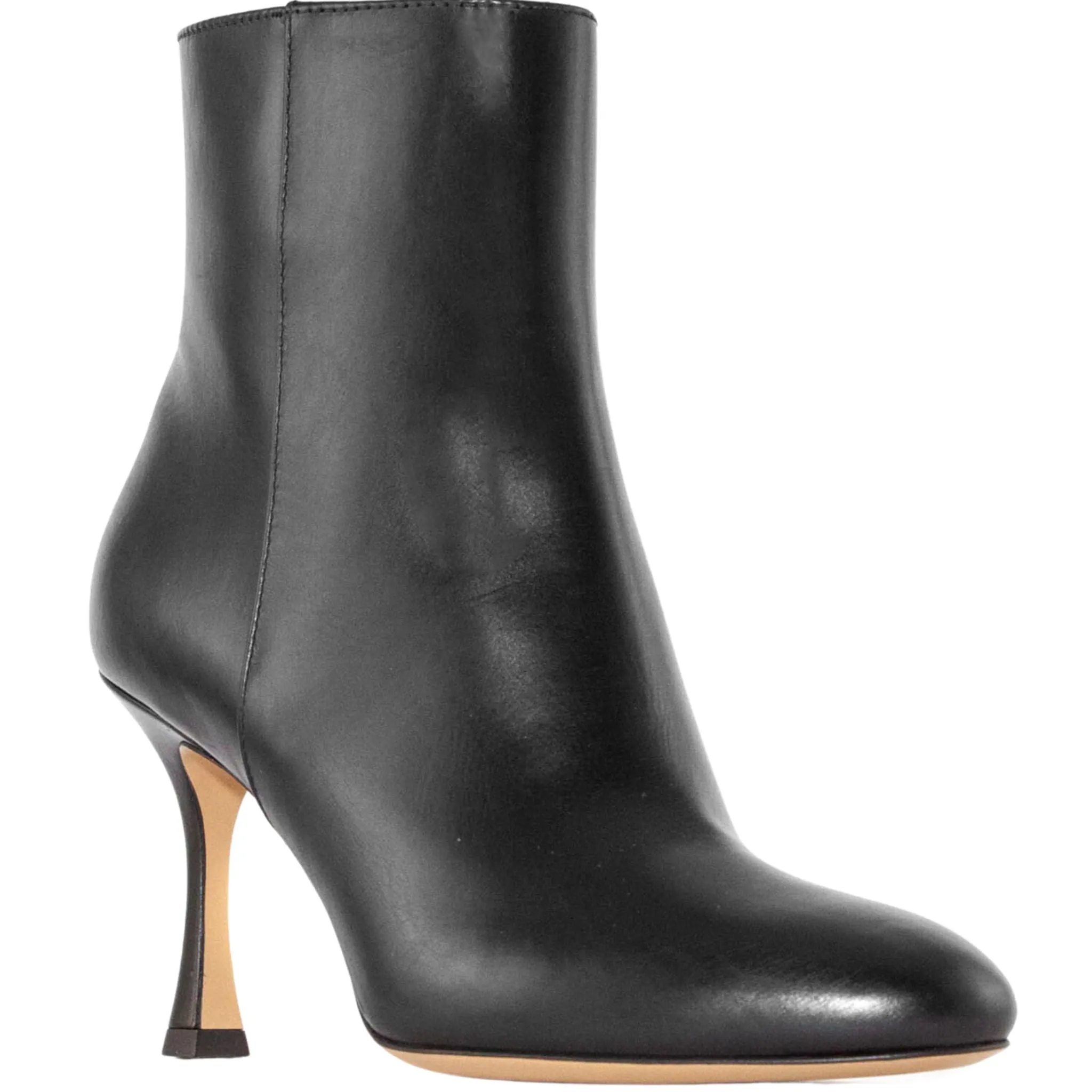 Stivali Donna in pelle con chiusura zip