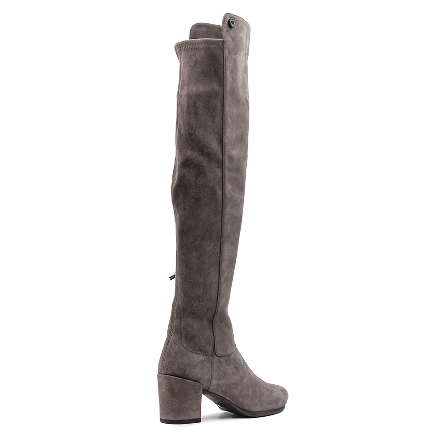 Stivali Infront Stuart Weitzman Taupe Mini Zip Laterale Donna