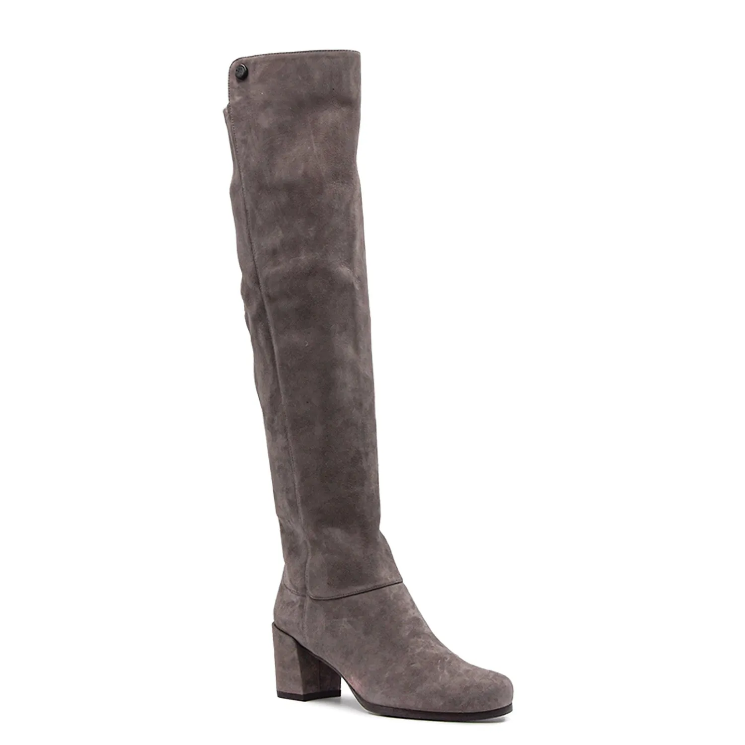 Stivali Infront Stuart Weitzman Taupe Mini Zip Laterale Donna