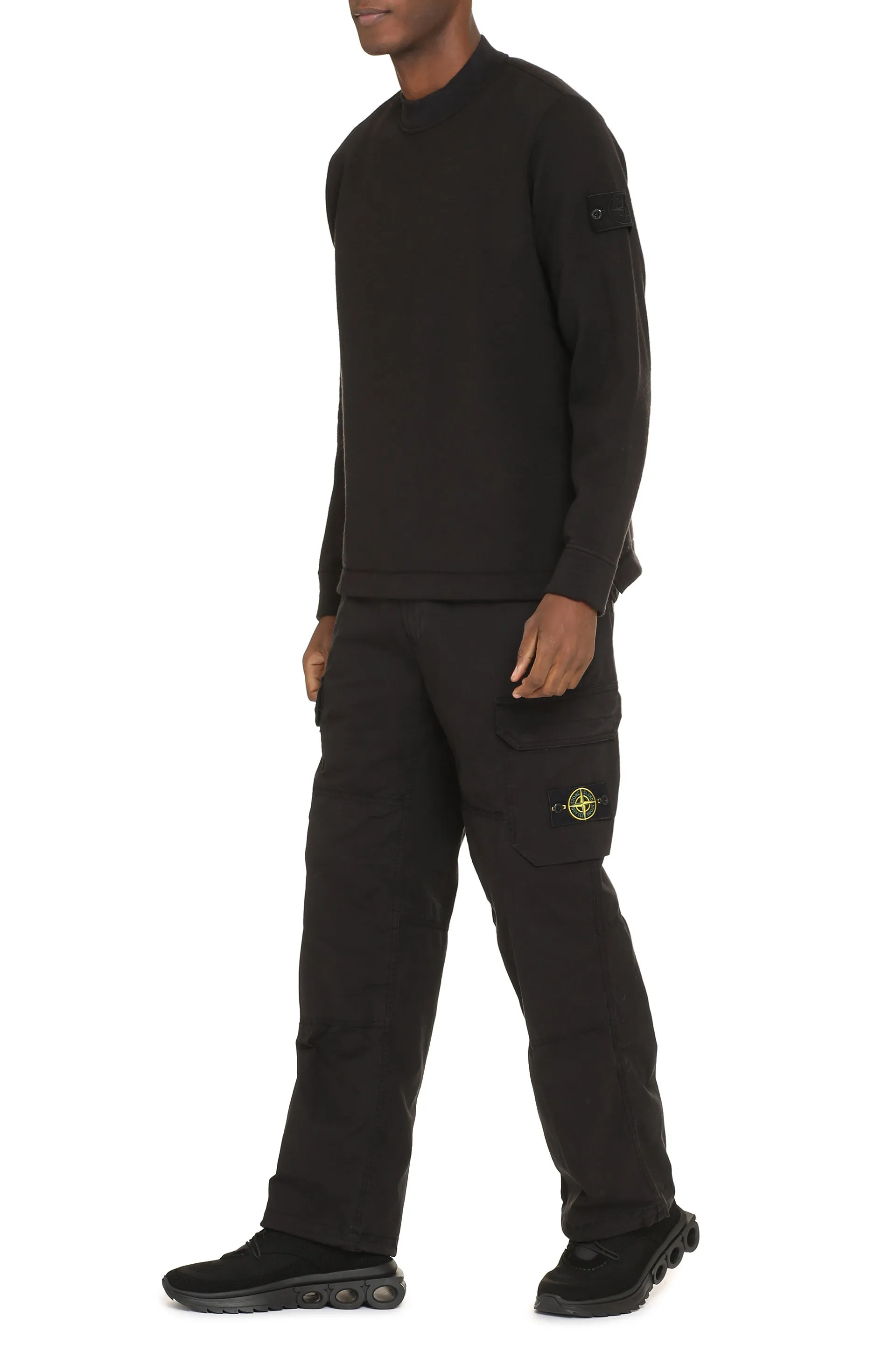 Stone Island Felpa in misto lana