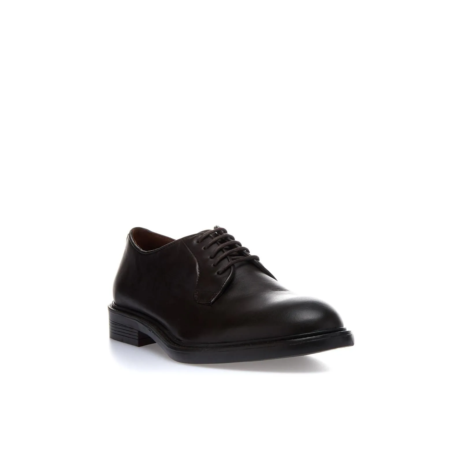 Stringate eleganti marroni in pelle