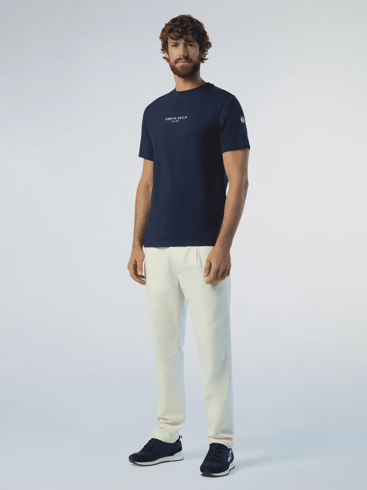 T-SHIRT A MANICA CORTA DA UOMO NORTH SAILS 692974 0802