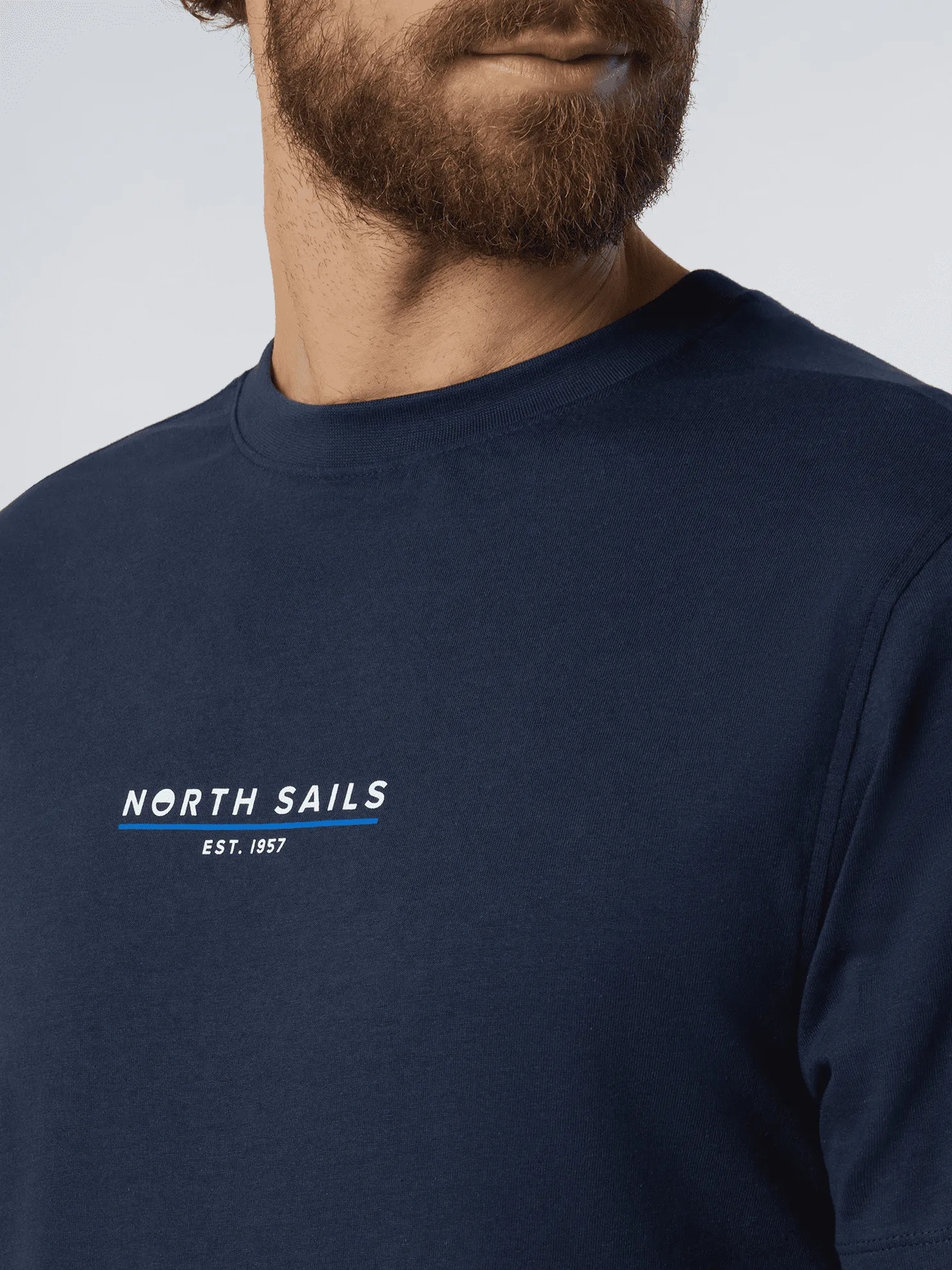T-SHIRT A MANICA CORTA DA UOMO NORTH SAILS 692974 0802