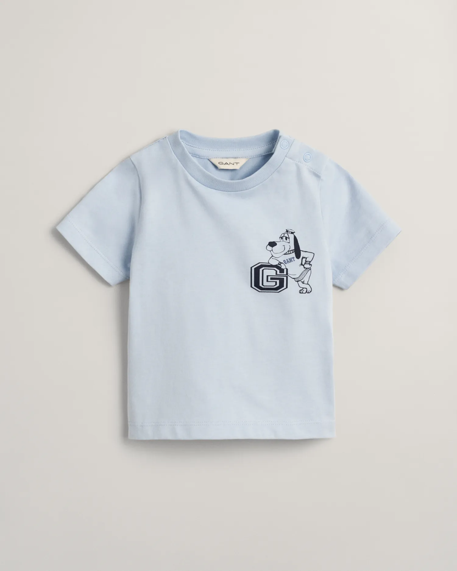 T-shirt con stampa G e cani Baby    