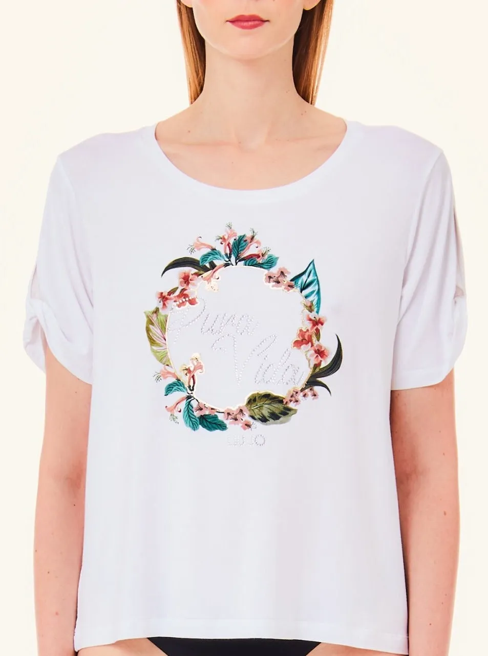 T-shirt Liu Jo fantasia jungle