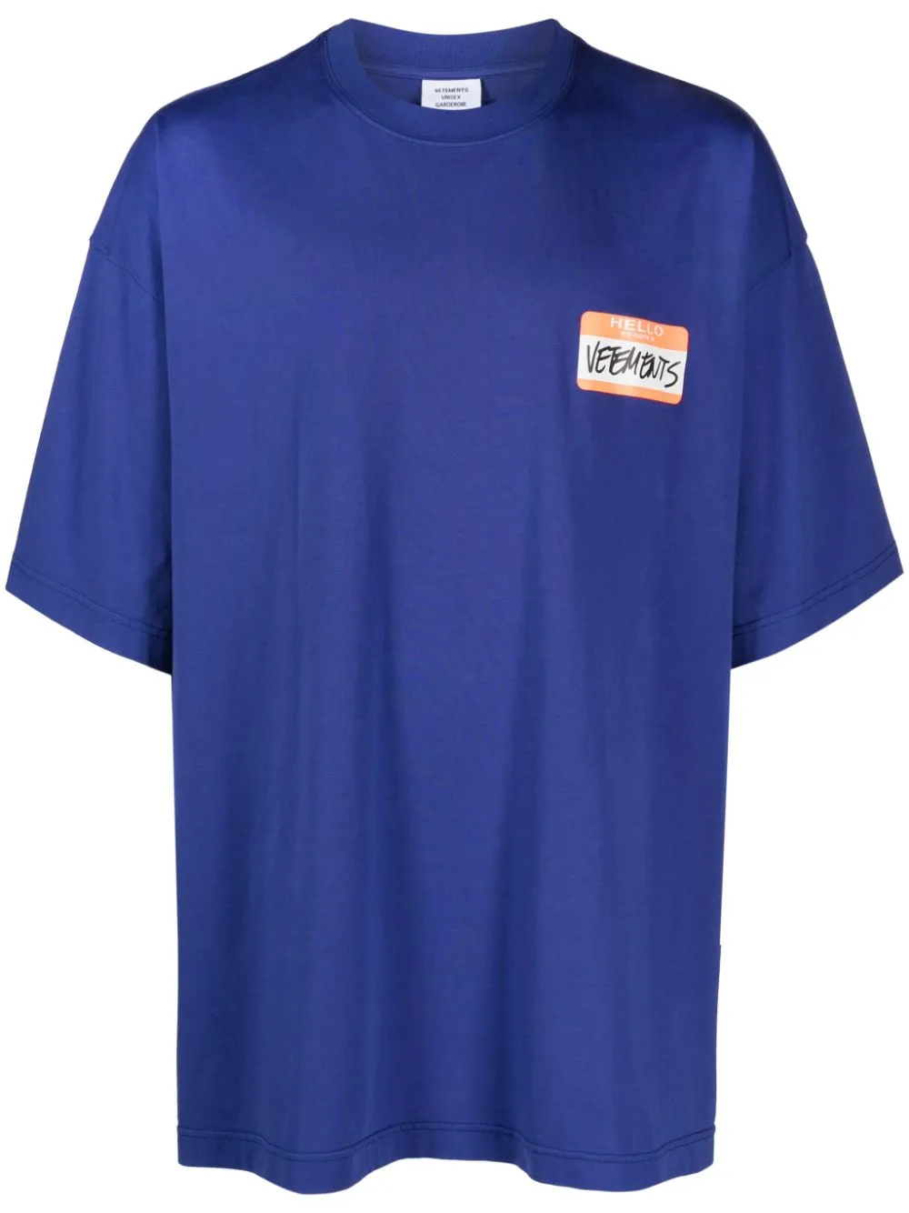 t-shirt my name blu royal
