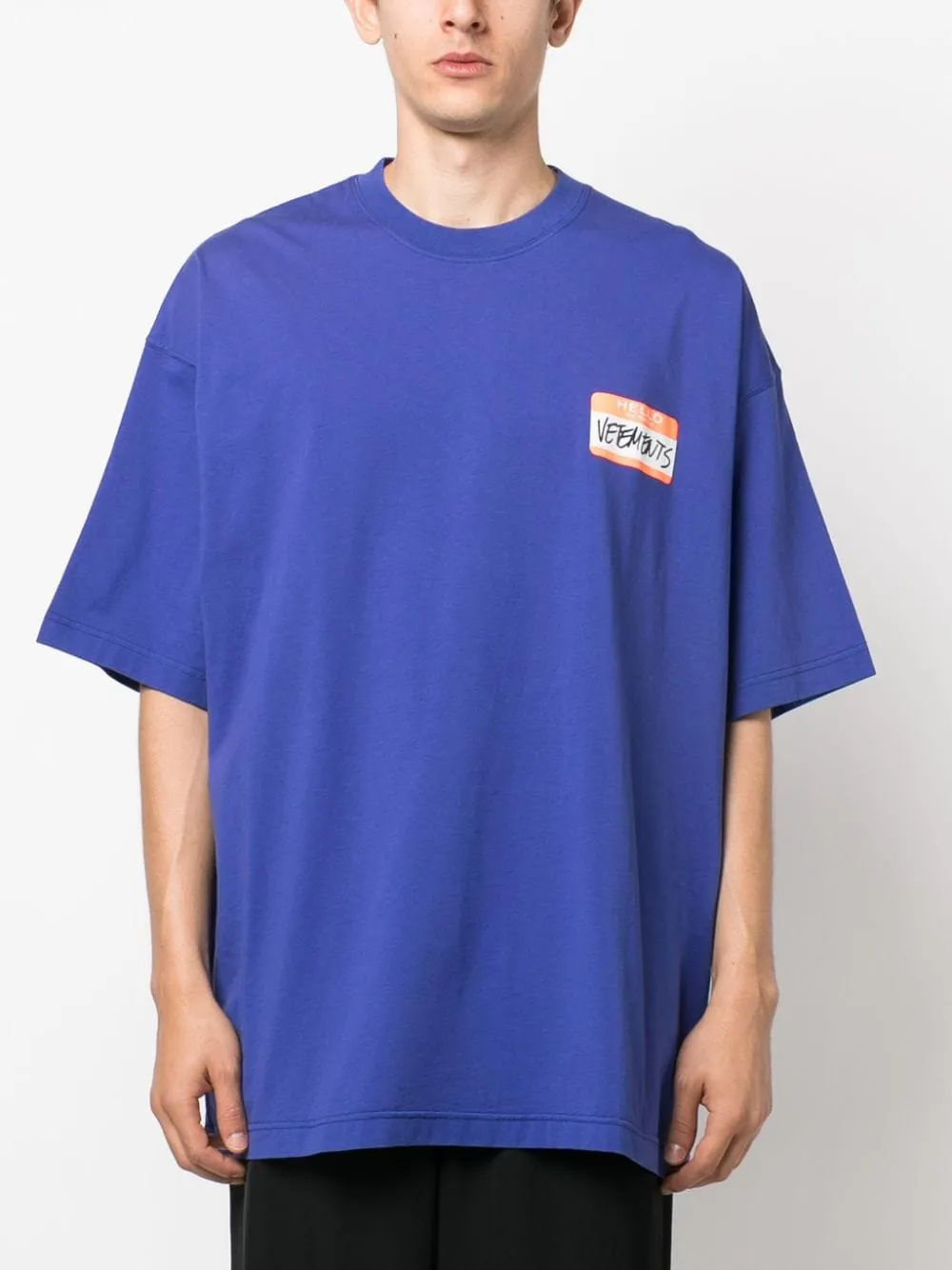 t-shirt my name blu royal