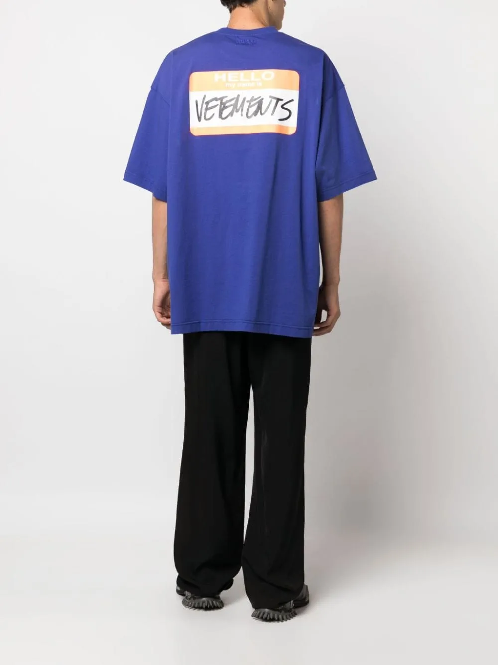 t-shirt my name blu royal