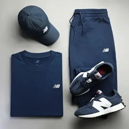 T-SHIRT Uomo NEW BALANCE MT41509 NNY NAVY