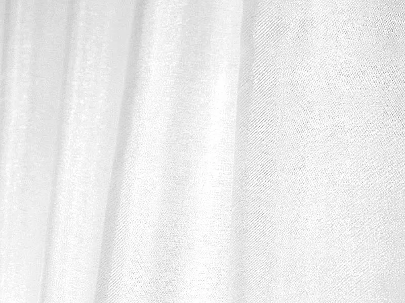 Tessuto organza in rotolo bianco 50m