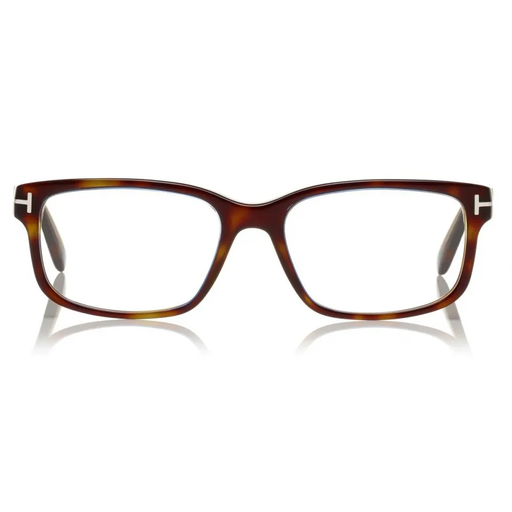 Tom Ford - Occhiali da Vista Quadrati - Havana Chiaro - FT5313 - Occhiali da Vista - Tom Ford Eyewear