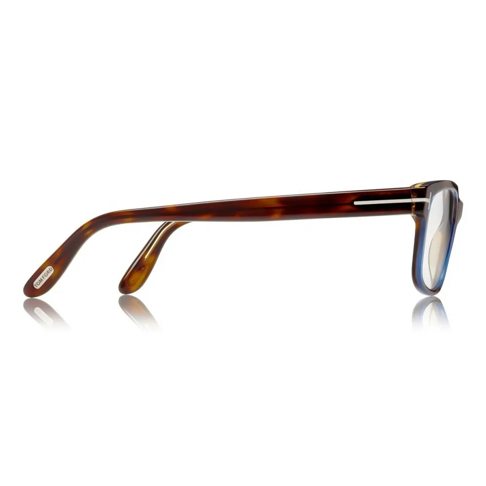 Tom Ford - Occhiali da Vista Quadrati - Havana Chiaro - FT5313 - Occhiali da Vista - Tom Ford Eyewear