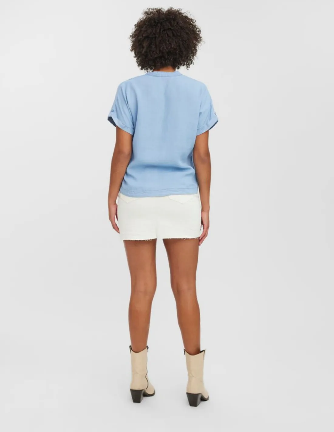 Top donna Short Short Sleeved Vedo Moda