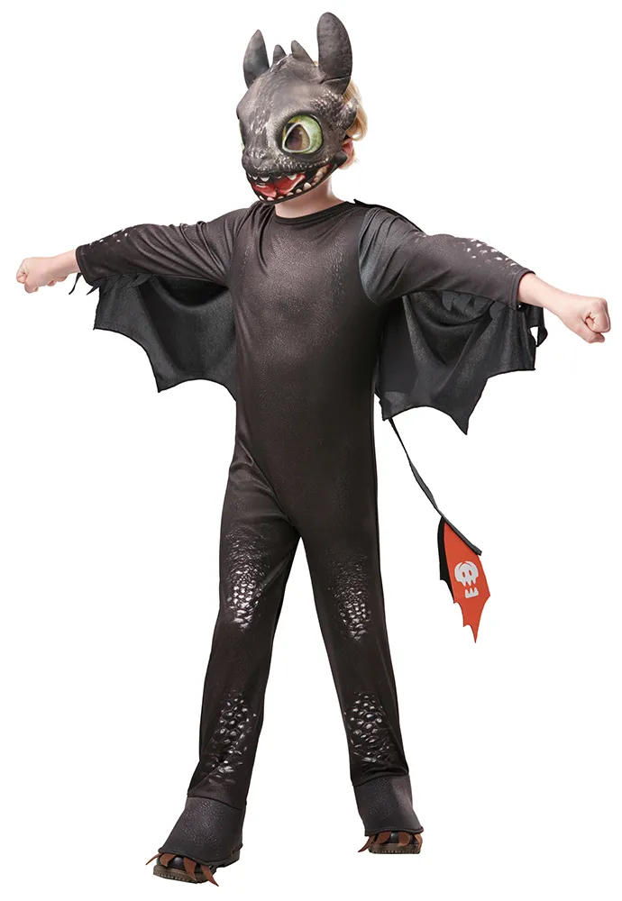 Tuta Dragons 3 senza denti per bambini