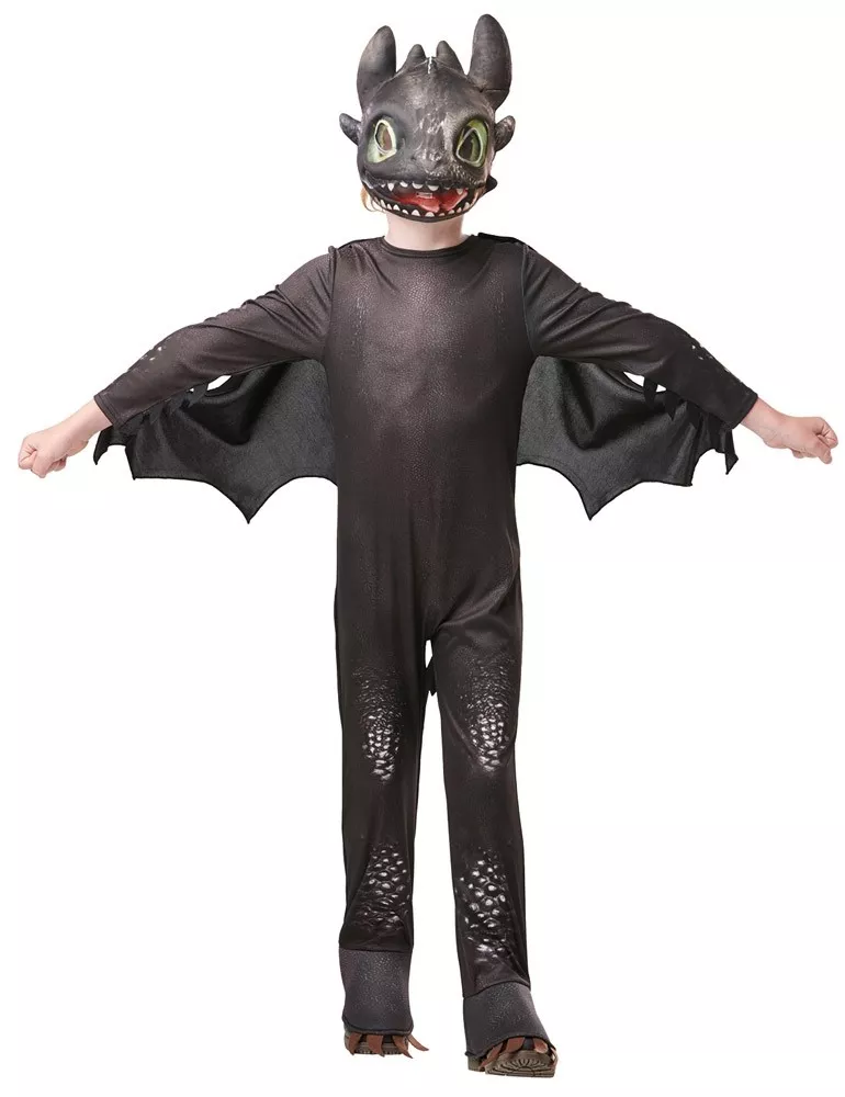 Tuta Dragons 3 senza denti per bambini
