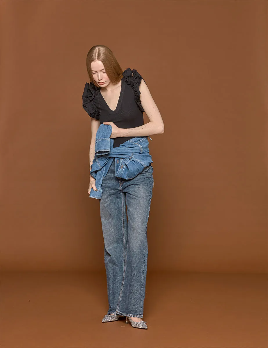 tuta tilda piano blue
