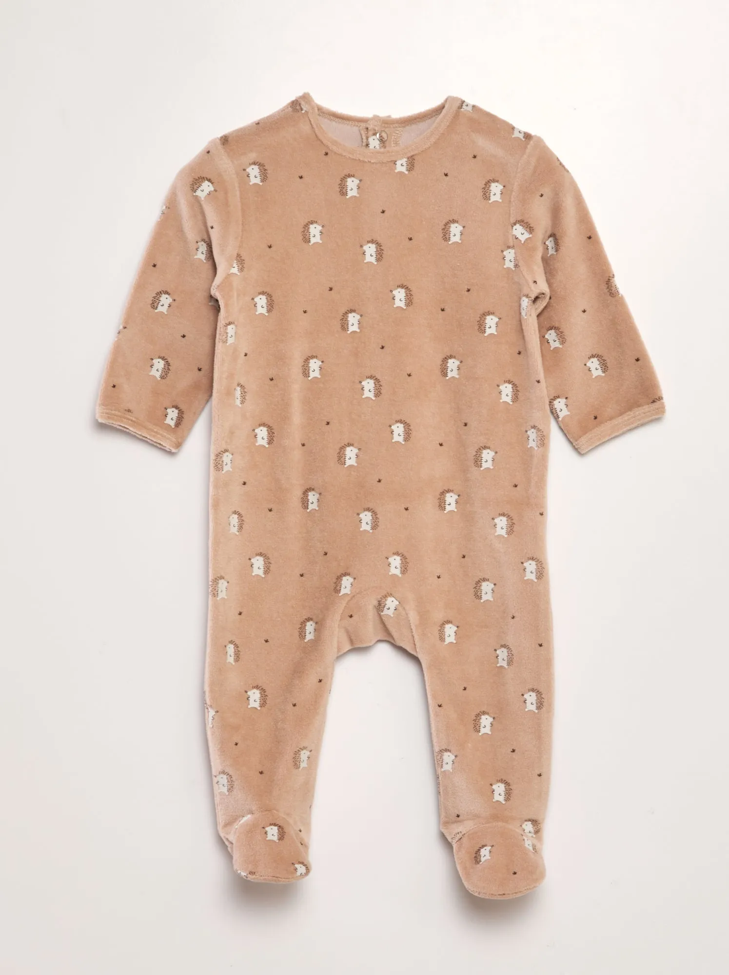 Tutina in velluto - BEIGE