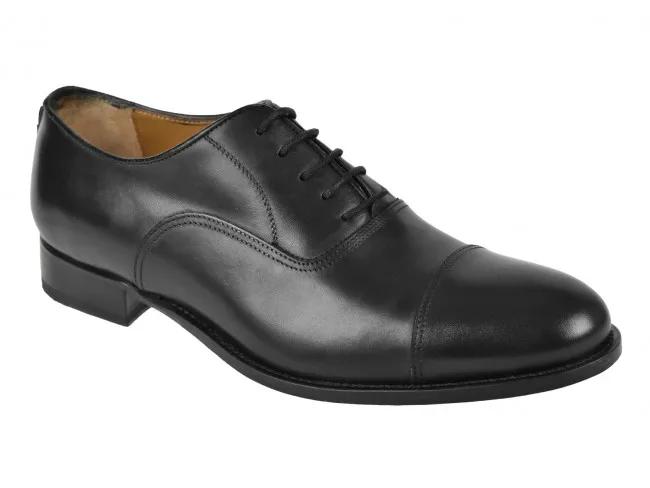 UMBERTO LUCIANI SCARPE OXFORD UOMO  C151  ELEGANTI NERO