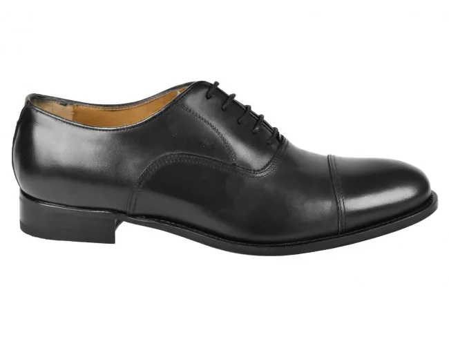 UMBERTO LUCIANI SCARPE OXFORD UOMO  C151  ELEGANTI NERO