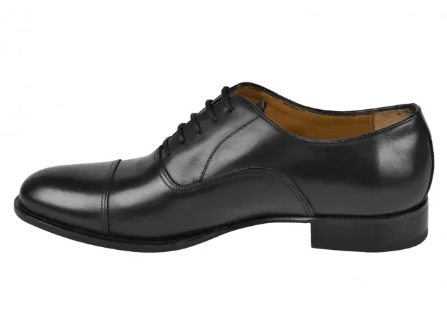 UMBERTO LUCIANI SCARPE OXFORD UOMO  C151  ELEGANTI NERO