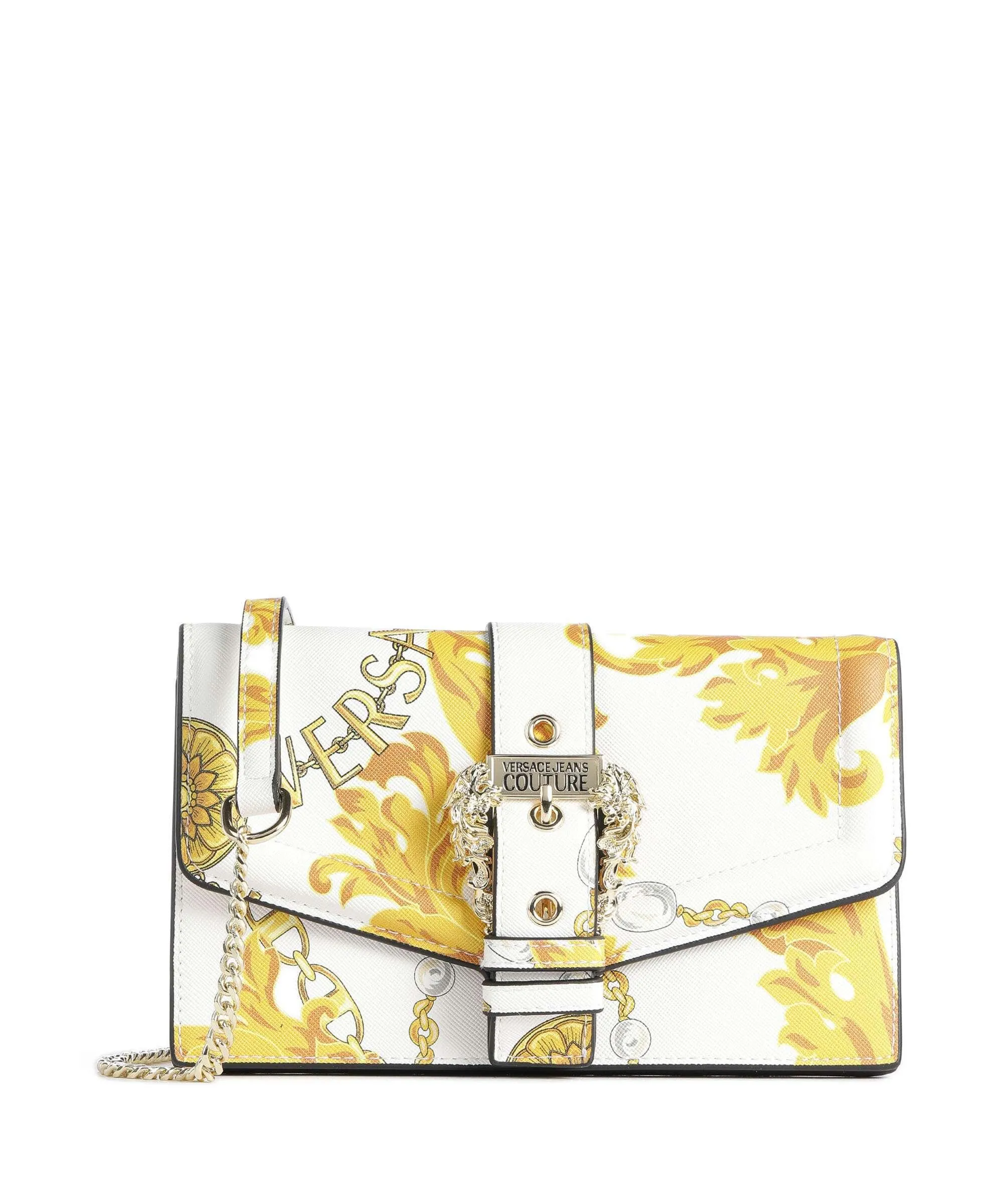  Versace Jeans Couture Couture 01 Borsa a tracolla pelle sintetica bianco  