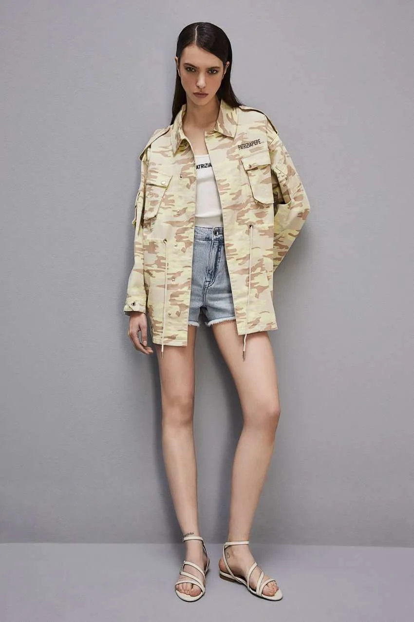 Veste de camouflage oversize