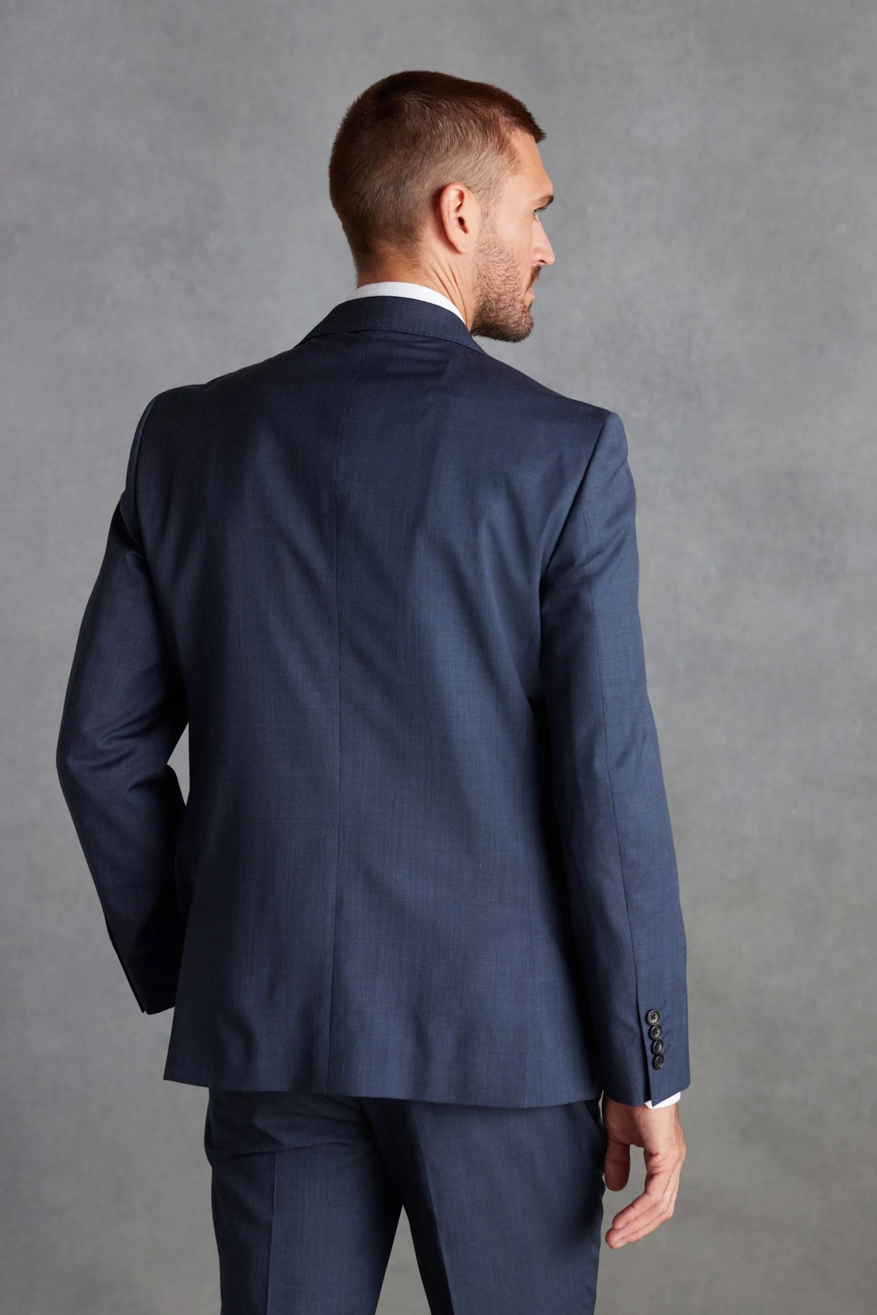 Vestibilità sartoriale Signature - Giacca da completo in lana testurizzata