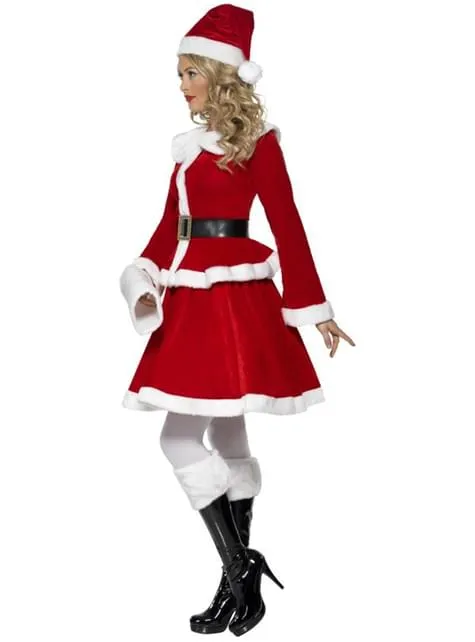 Vestito babbo natale donna
