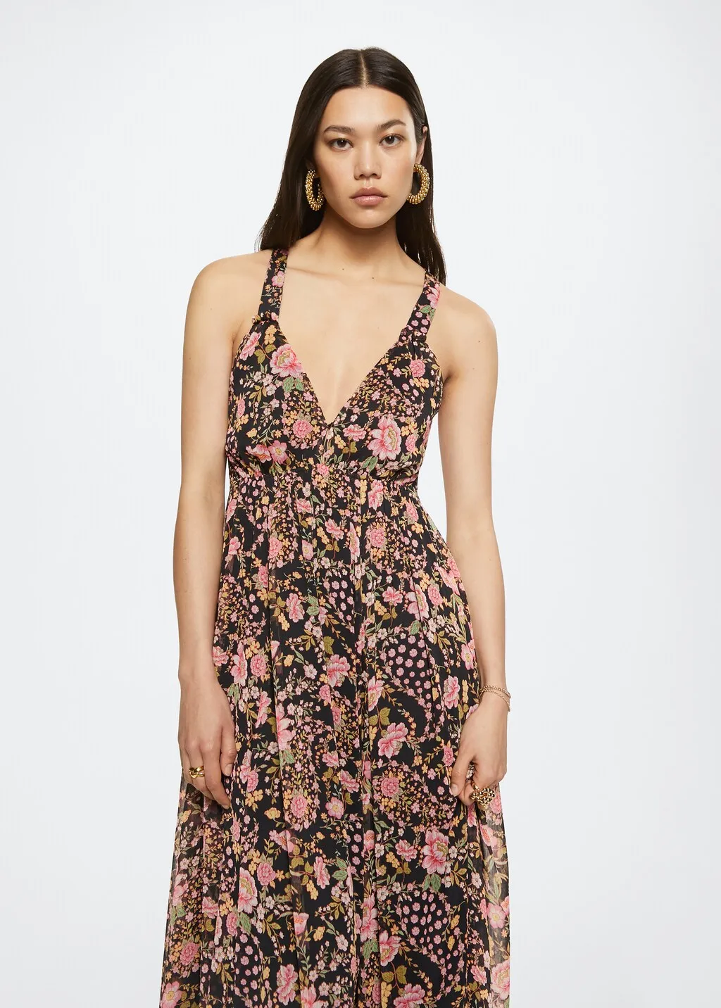 Vestito bambula fiori