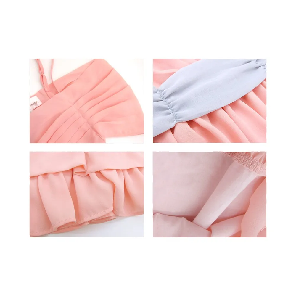 Vestito Cerimonia Premaman Allattamento di Chiffon