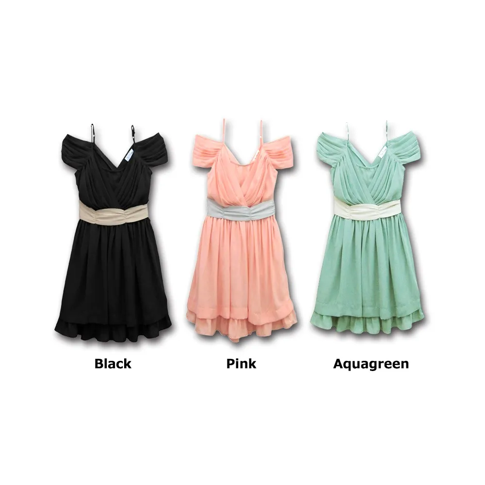 Vestito Cerimonia Premaman Allattamento di Chiffon