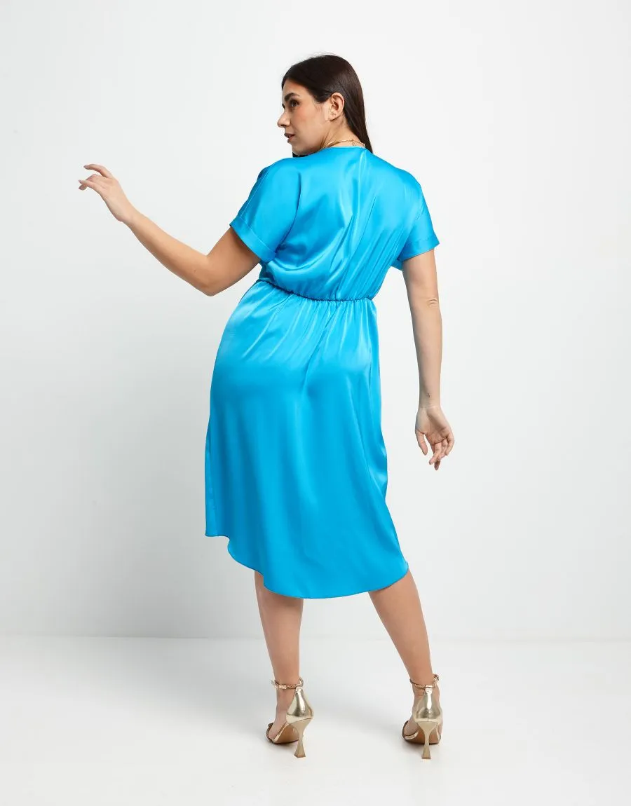 Vestito con maniche kimono