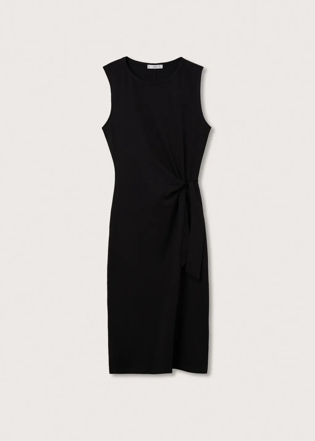 Vestito cotone fiocco