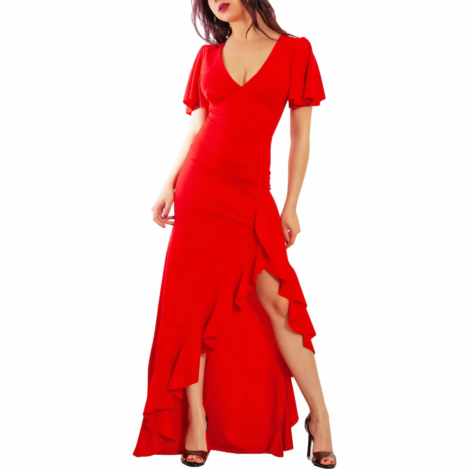 Vestito donna abito lungo JL-20472