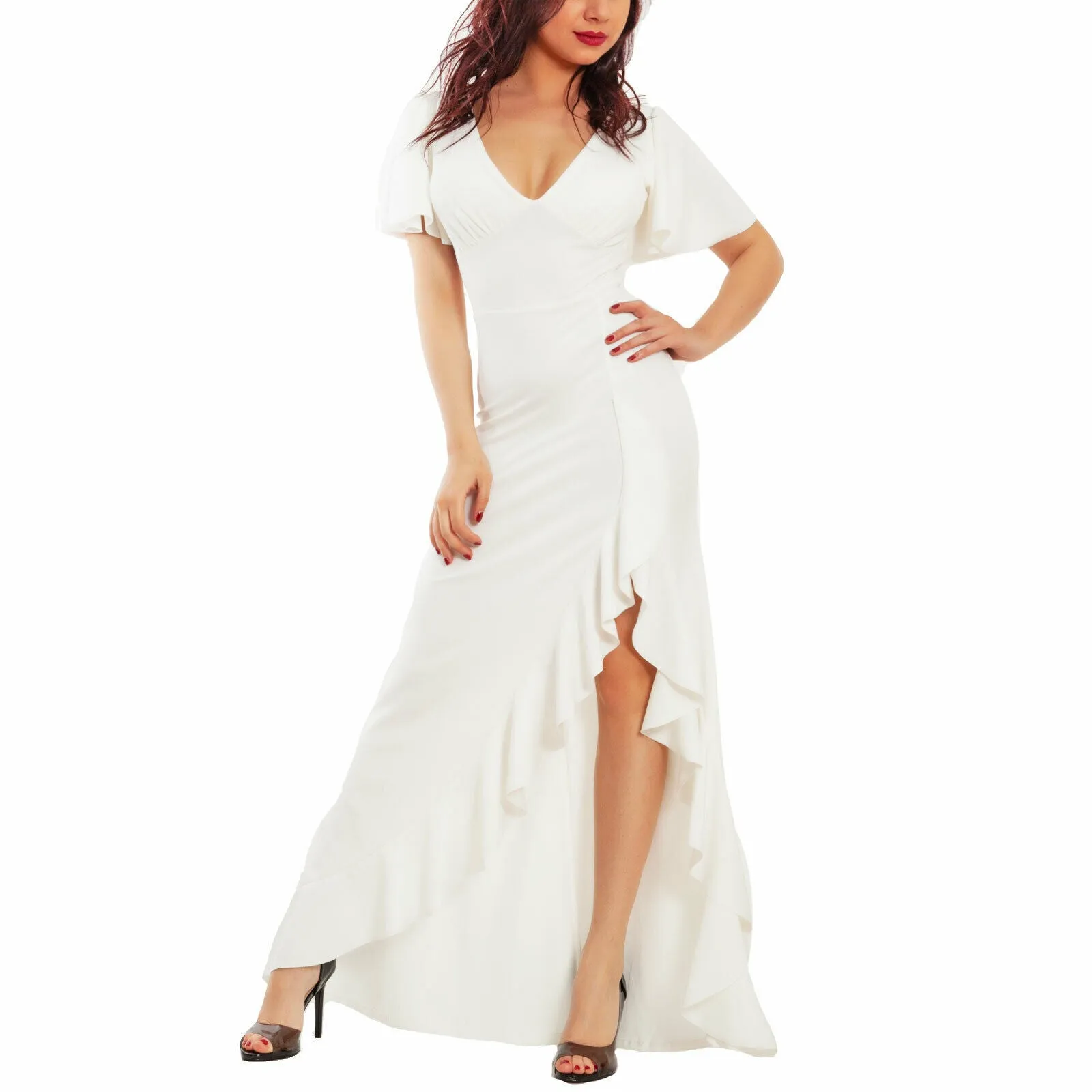 Vestito donna abito lungo JL-20472