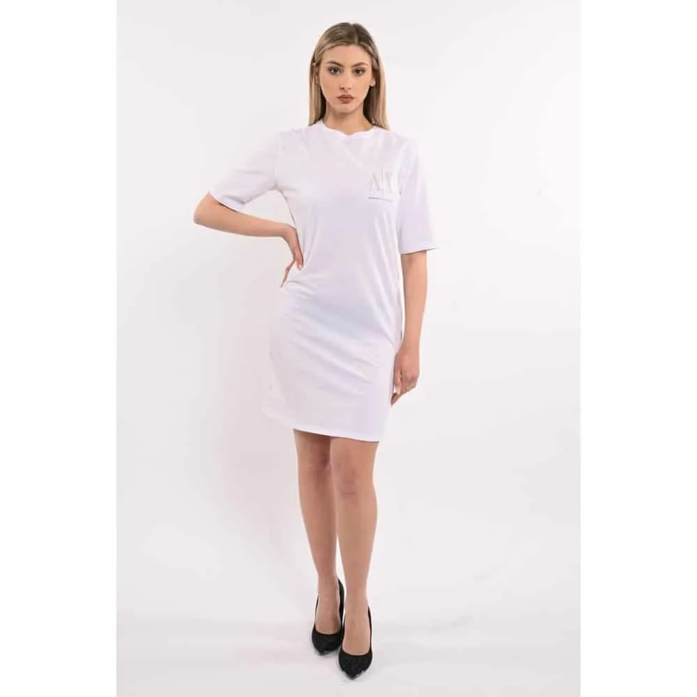 Vestito donna corto logato Armani exchange