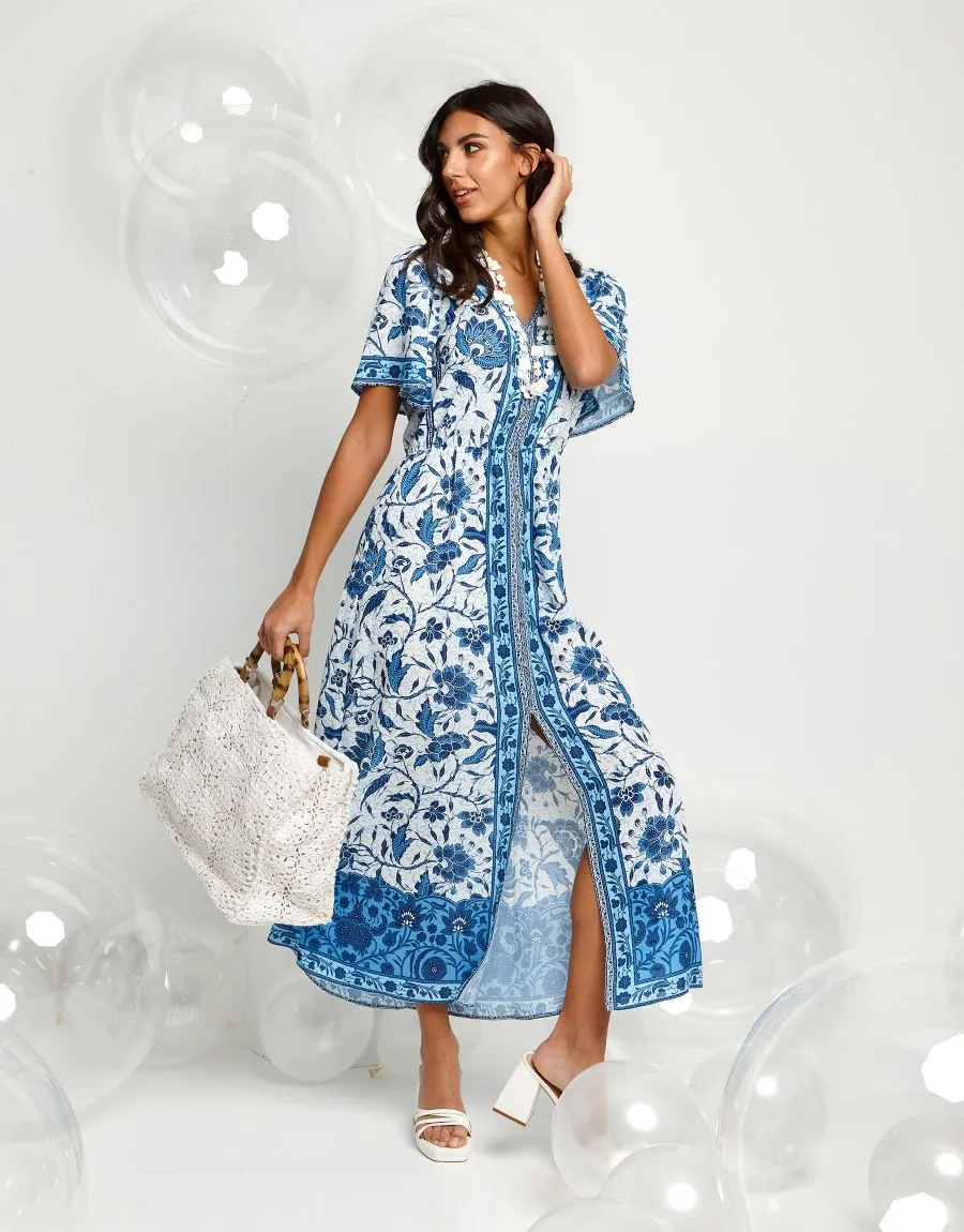 Vestito fantasia con spacco