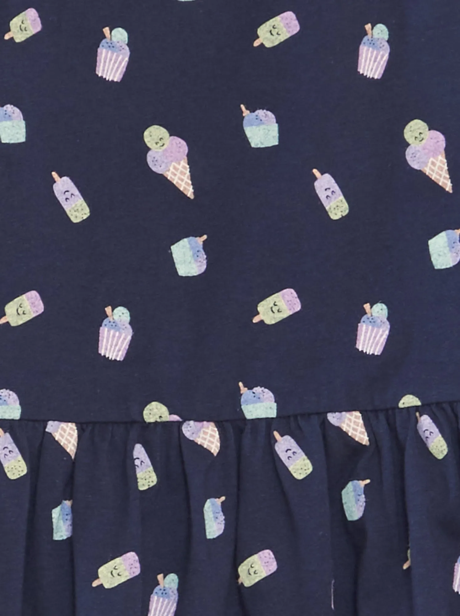 Vestito leggero stampato - BLU