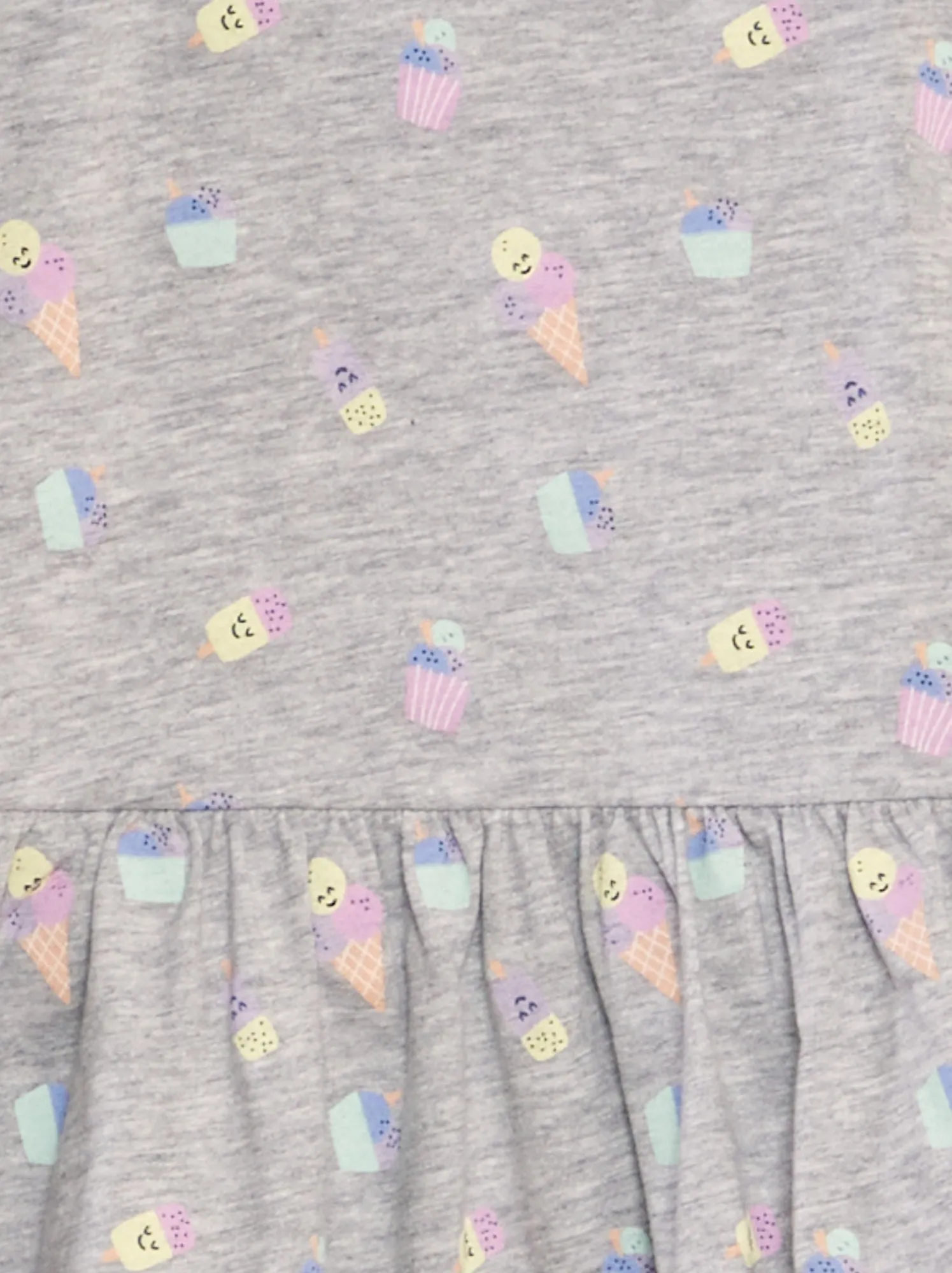Vestito leggero stampato - GRIGIO