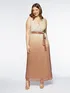 Vestito lungo lurex sfumato